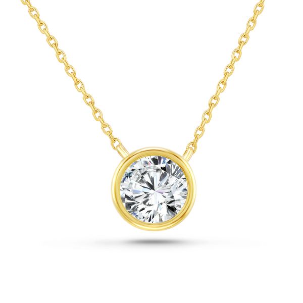 Lab Grown Diamond Pendant Necklace J. Thomas Jewelers Rochester Hills, MI