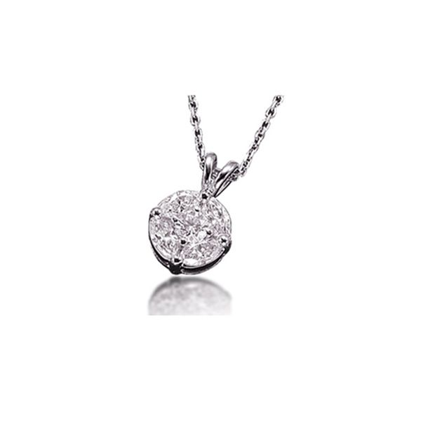 Multi Classic Diamond Pendant J. Thomas Jewelers Rochester Hills, MI