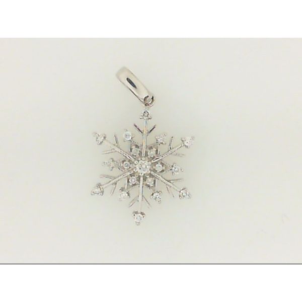 Let It Snow - Diamond Snowflake Pendant J. Thomas Jewelers Rochester Hills, MI