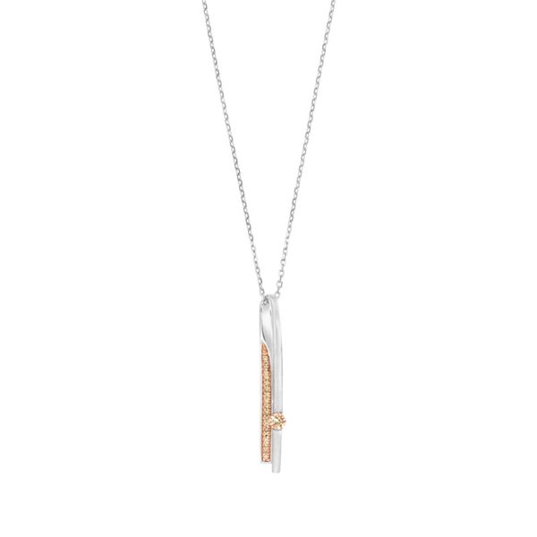 Contemporary Pendant With Natural Brown Diamonds J. Thomas Jewelers Rochester Hills, MI