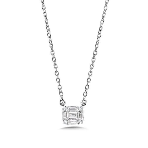 Baguette Diamond Pendant J. Thomas Jewelers Rochester Hills, MI