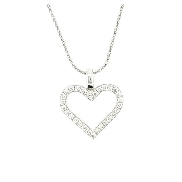 Diamond Heart Pendant J. Thomas Jewelers Rochester Hills, MI