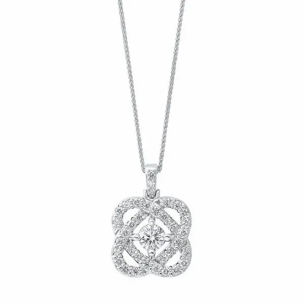 0.25Tw Loves Crossing Diamond Pendant J. Thomas Jewelers Rochester Hills, MI