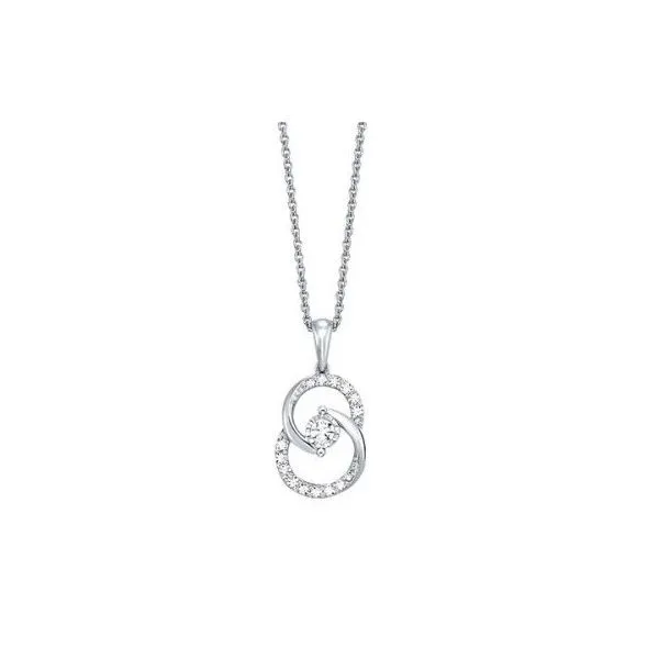 Stunning Diamond Infinity Pendant J. Thomas Jewelers Rochester Hills, MI