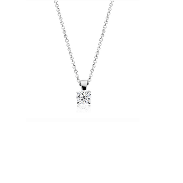 Diamond Solitaire Pendant J. Thomas Jewelers Rochester Hills, MI