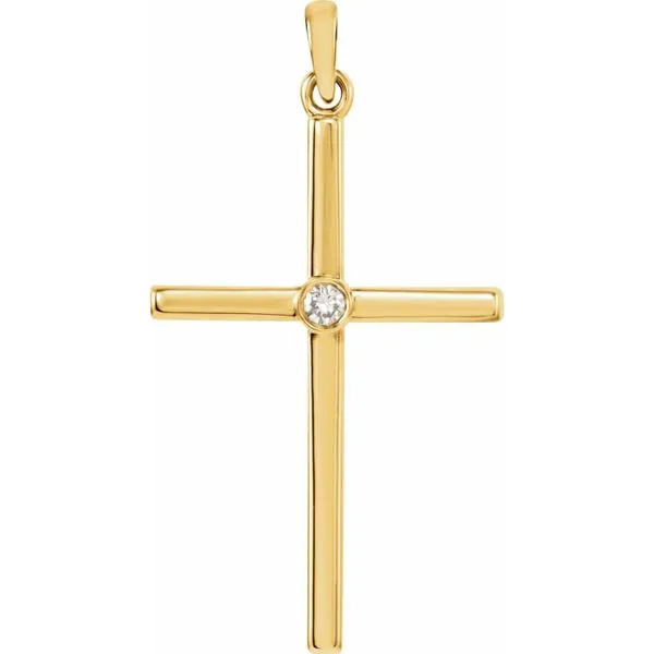 14K Yellow Gold Diamond Pendants J. Thomas Jewelers Rochester Hills, MI
