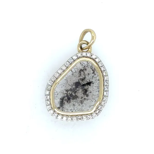 Salt And Pepper Diamond Pendant J. Thomas Jewelers Rochester Hills, MI