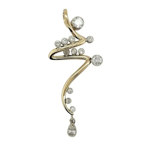 Custom Diamond Pendant J. Thomas Jewelers Rochester Hills, MI