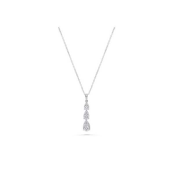 Teardrop Diamond Pendant J. Thomas Jewelers Rochester Hills, MI