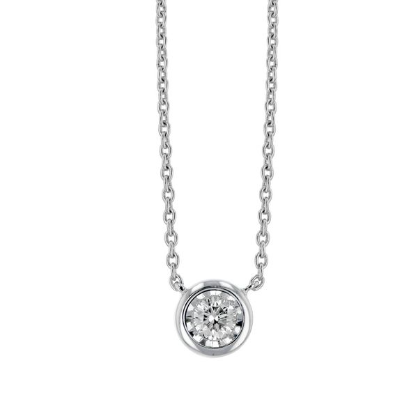 Diamond Bezel Pendant J. Thomas Jewelers Rochester Hills, MI