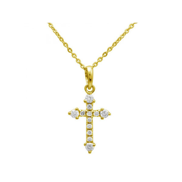 Diamond Cross Necklace J. Thomas Jewelers Rochester Hills, MI