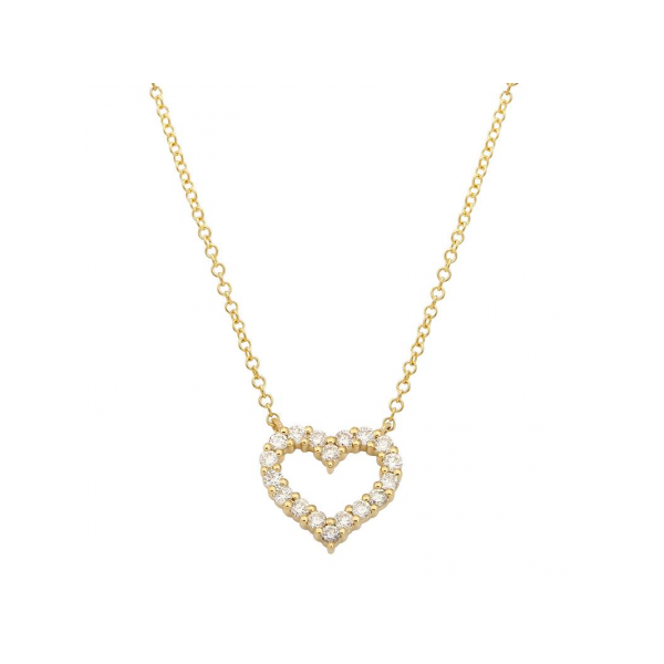 Diamond Heart Necklace J. Thomas Jewelers Rochester Hills, MI