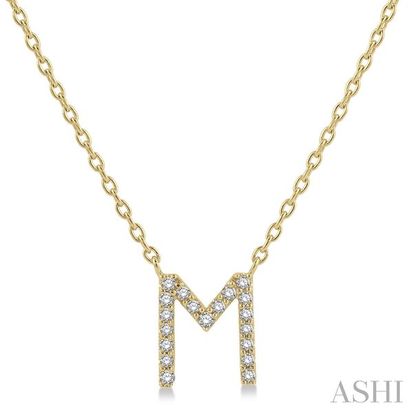 10K Yellow Gold Diamond Necklace J. Thomas Jewelers Rochester Hills, MI