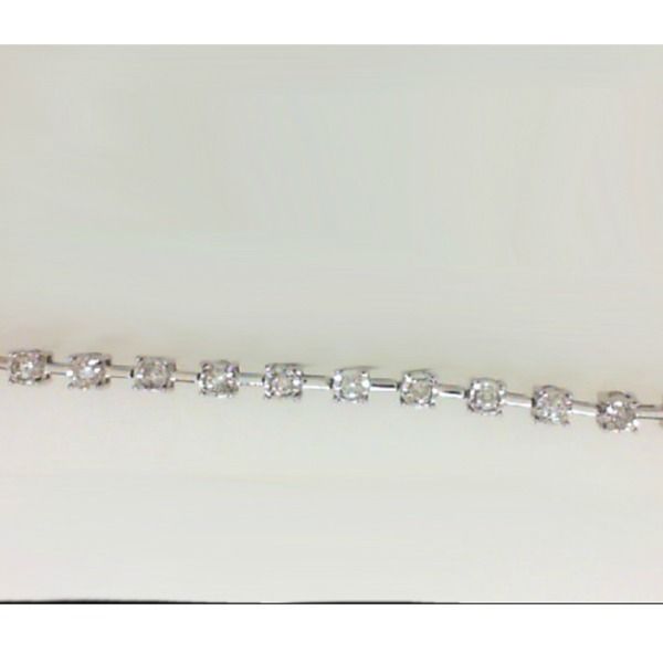 10K White Gold Diamond Bracelet J. Thomas Jewelers Rochester Hills, MI