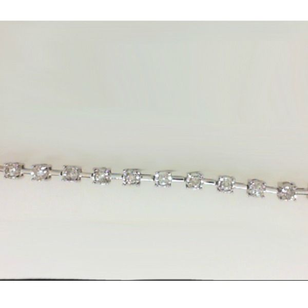 10K White Gold Diamond Bracelet J. Thomas Jewelers Rochester Hills, MI