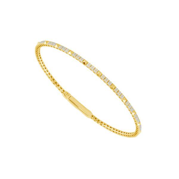 18 Karat Yellow Diamond Bracelet J. Thomas Jewelers Rochester Hills, MI