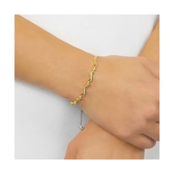 0.13Tw Diamond Bolo Bracelet Image 2 J. Thomas Jewelers Rochester Hills, MI
