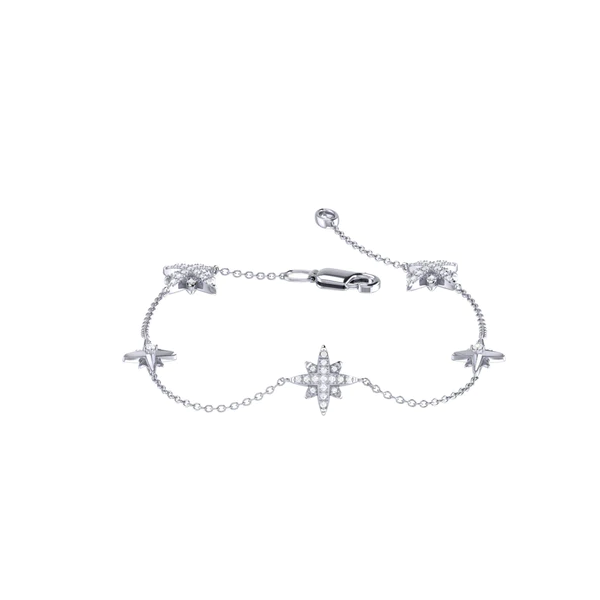 Starry Lane North Star Diamond Bracelet In Sterling Silver J. Thomas Jewelers Rochester Hills, MI