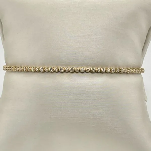 Classic Petite Diamond Bangle J. Thomas Jewelers Rochester Hills, MI