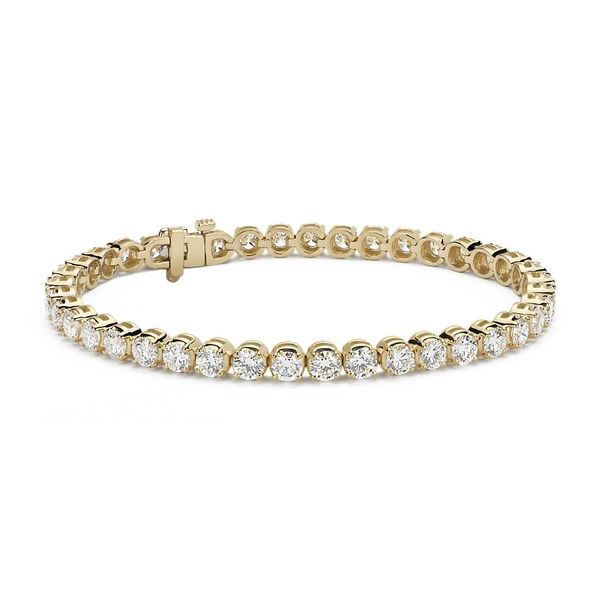 14K Yellow Gold Lab Grown Diamond Bracelet J. Thomas Jewelers Rochester Hills, MI