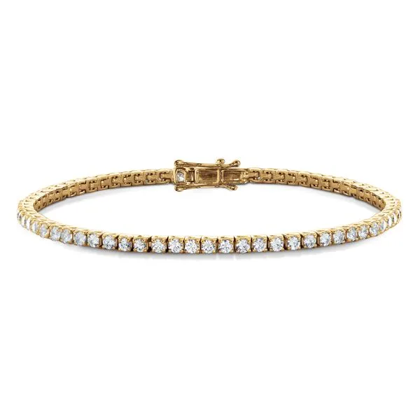 14 Karat Yellow Gold Diamond Bracelet J. Thomas Jewelers Rochester Hills, MI