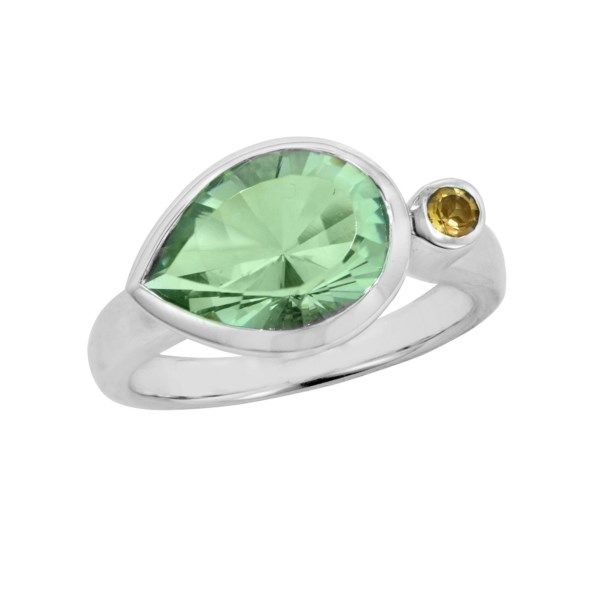 Green Garnet Ring J. Thomas Jewelers Rochester Hills, MI