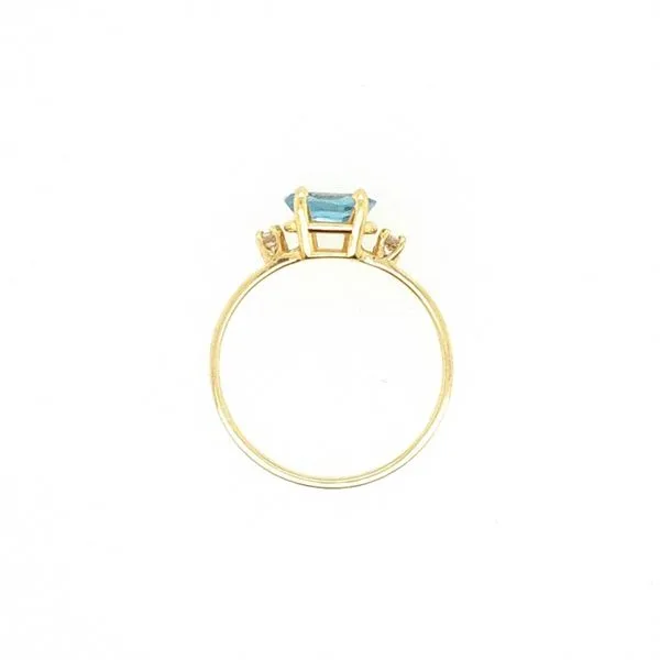 Blue Topaz Ring Image 3 J. Thomas Jewelers Rochester Hills, MI