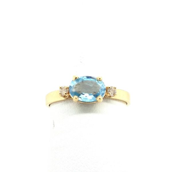 Blue Topaz Ring J. Thomas Jewelers Rochester Hills, MI
