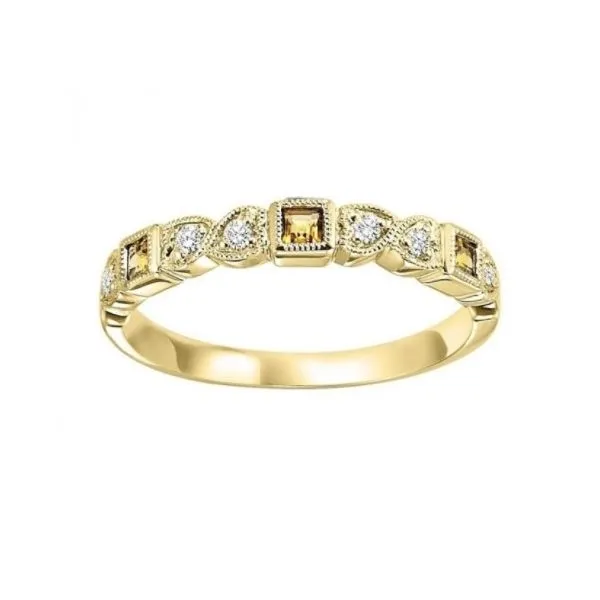 Yellow Gold Mixable Collection Ring J. Thomas Jewelers Rochester Hills, MI