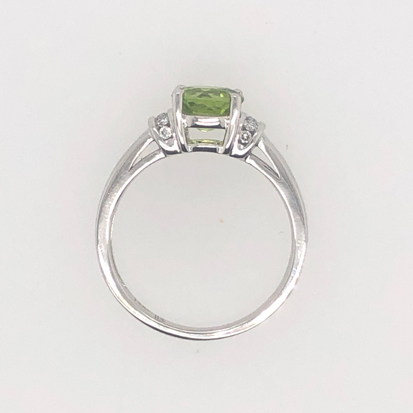 1.47Tw Peridot Diamond Ring Image 2 J. Thomas Jewelers Rochester Hills, MI