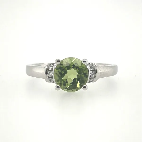 1.47Tw Peridot Diamond Ring J. Thomas Jewelers Rochester Hills, MI