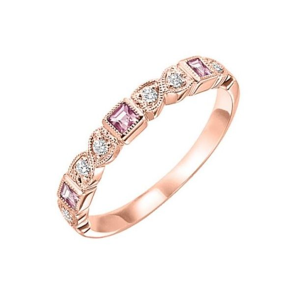 Pink Tourmaline and Diamond Ring J. Thomas Jewelers Rochester Hills, MI