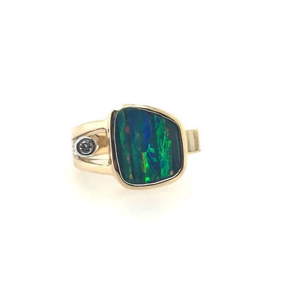 Custom Australina Opal Ring J. Thomas Jewelers Rochester Hills, MI