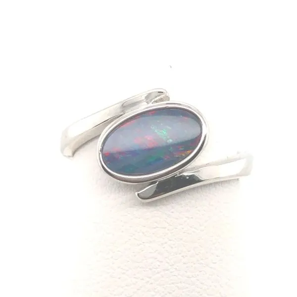 Australian Opal Doublet Light Blue J. Thomas Jewelers Rochester Hills, MI