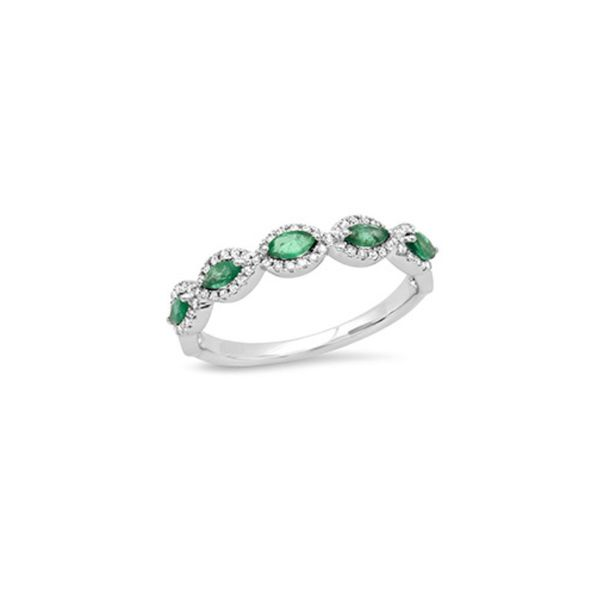 Marquise Emerald Ring J. Thomas Jewelers Rochester Hills, MI