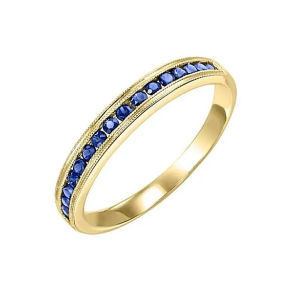 Yellow Gold Sapphire Stackable J. Thomas Jewelers Rochester Hills, MI