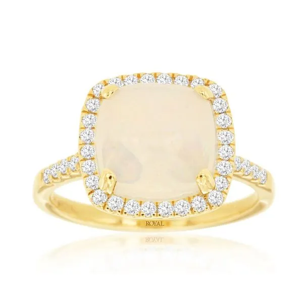 Cushion Opal Ring J. Thomas Jewelers Rochester Hills, MI
