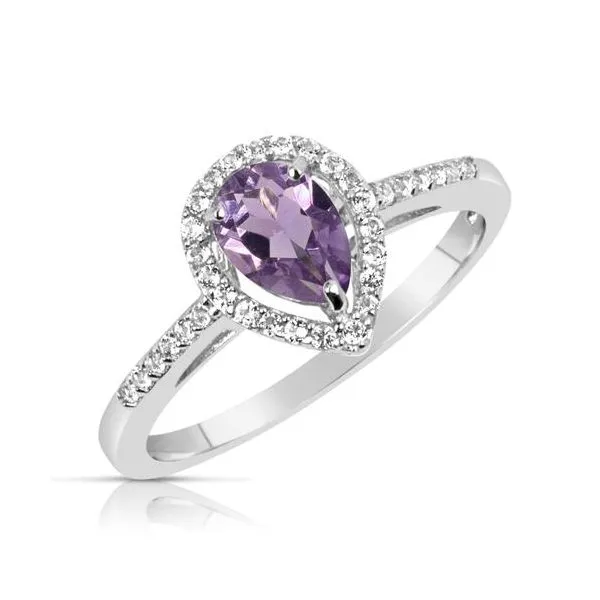Amethyst Sterling Silver Ring J. Thomas Jewelers Rochester Hills, MI