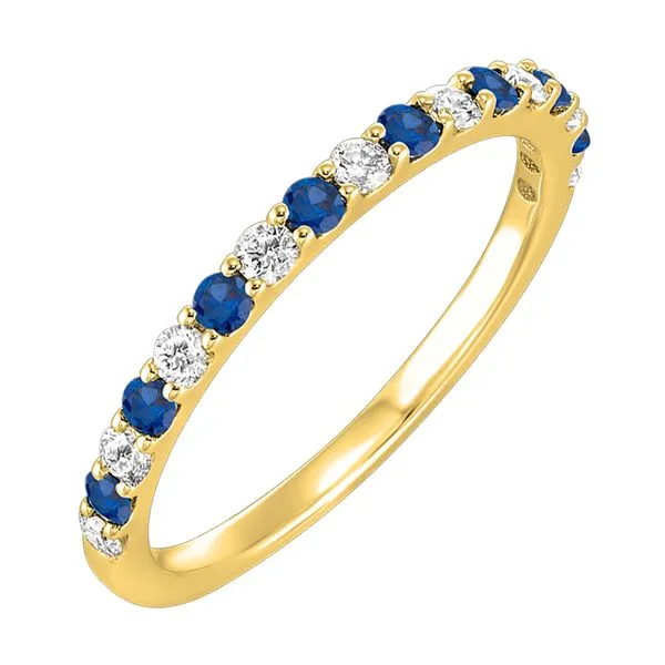 Yellow Gold Diamond And Sapphire J. Thomas Jewelers Rochester Hills, MI