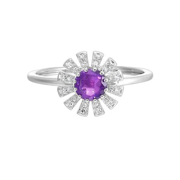 Petal Diamonds Amethyst J. Thomas Jewelers Rochester Hills, MI