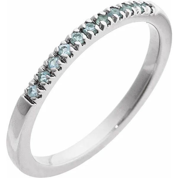 Aquamarine Stackable J. Thomas Jewelers Rochester Hills, MI