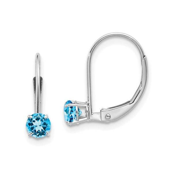 Blue Topaz Earrings J. Thomas Jewelers Rochester Hills, MI