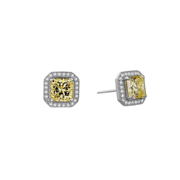 Lafonn's Canary Simulated Diamond Earrings J. Thomas Jewelers Rochester Hills, MI