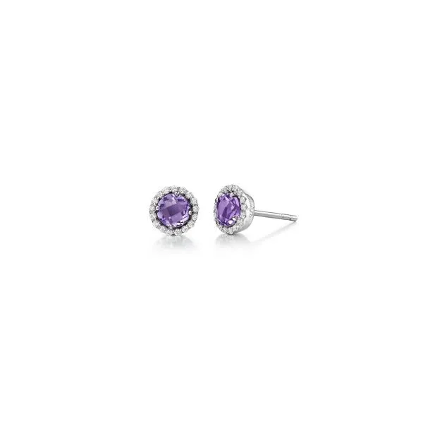 Lafonn Amethyst Earrings J. Thomas Jewelers Rochester Hills, MI