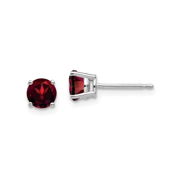 1.20Tw Garnet Earrings J. Thomas Jewelers Rochester Hills, MI