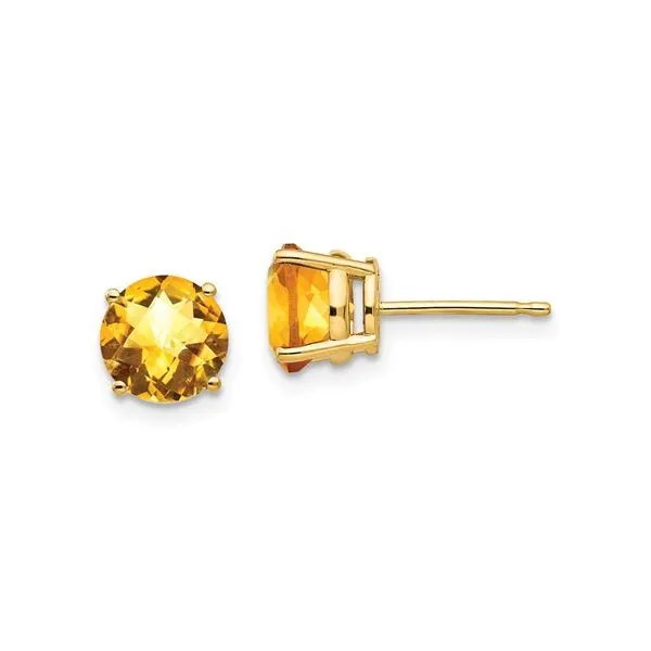 0.20 Tw Citrine Earrings J. Thomas Jewelers Rochester Hills, MI