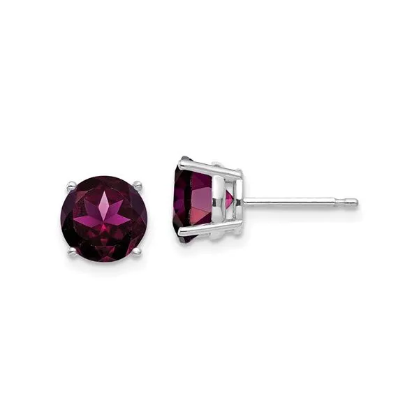 1.60Tw Rhodolite Garnet Earrings J. Thomas Jewelers Rochester Hills, MI