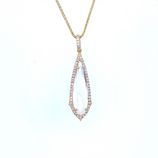 Bachelorette White Topaz Pendant J. Thomas Jewelers Rochester Hills, MI