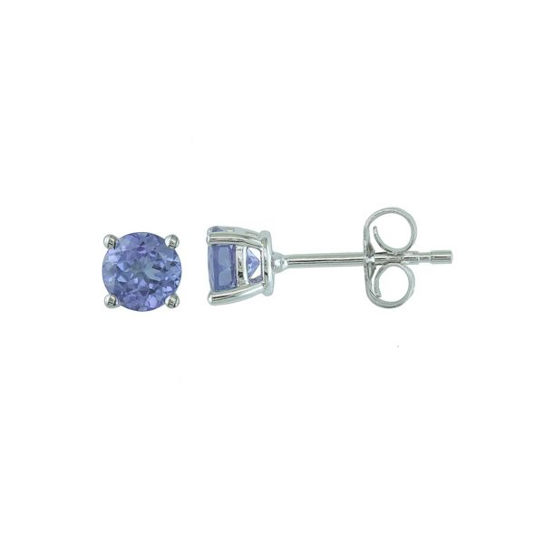 Tanzanite Earrings Image 2 J. Thomas Jewelers Rochester Hills, MI