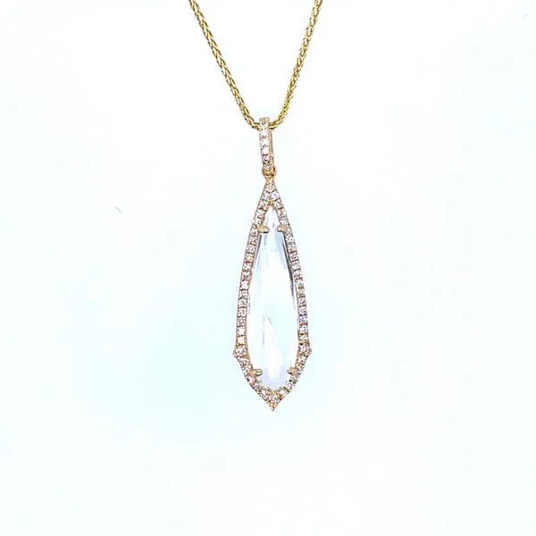 Bachelorette White Topaz Pendant J. Thomas Jewelers Rochester Hills, MI